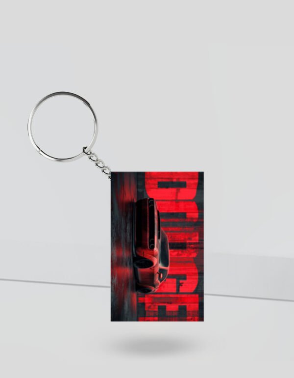 Ford Mustang Muscle Car Acrylic Keychain