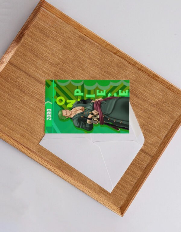 Roronoa Zoro Anime Postcard