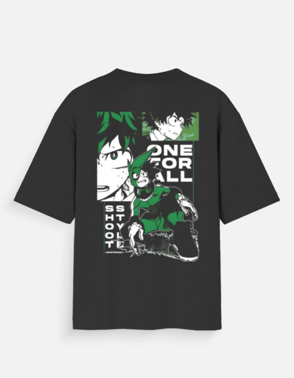 Deku One For All Oversized Anime T-Shirt