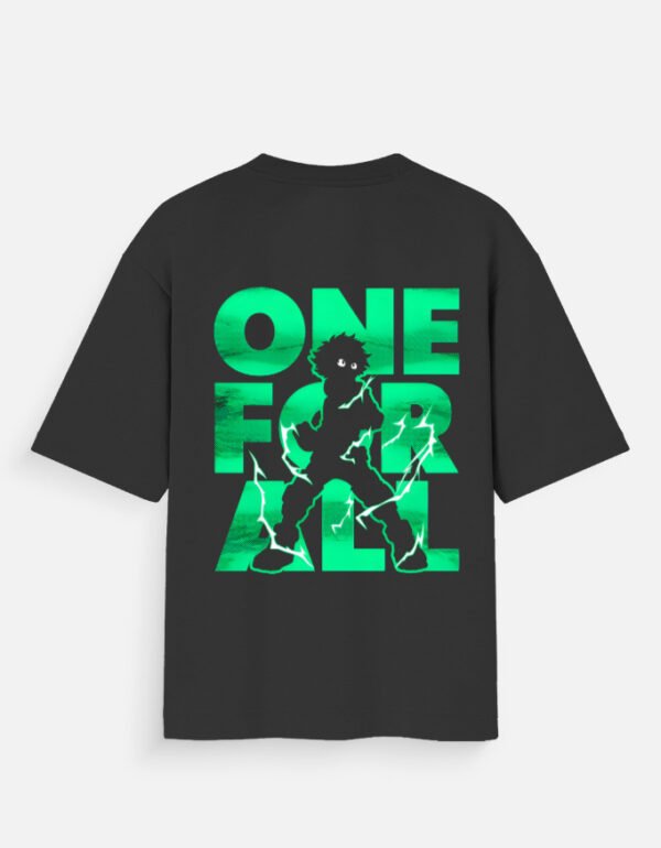 One For All — Oversized Anime T-Shirt