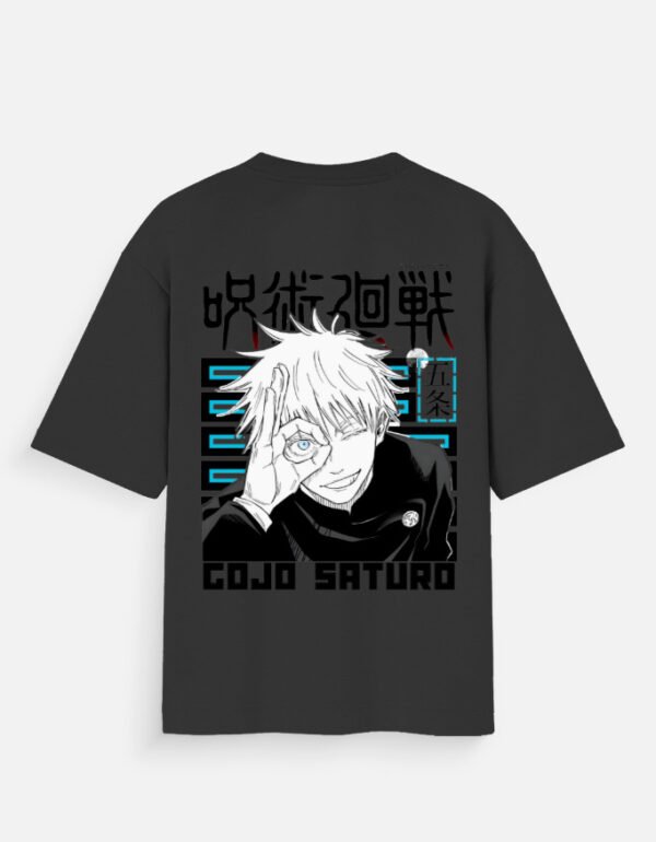 Gojo Satoru Oversized Anime T-Shirt