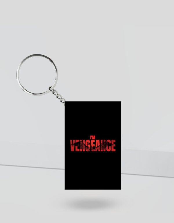 Batman "Men Are Brave" Acrylic Keychain